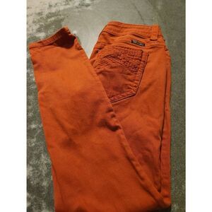 Miss Me burnt orange mid ride skinny jeans sz 29